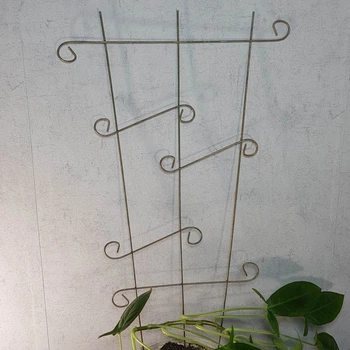 Опора для квітів DecorArt "Решітка подвійна" 60x30 см антик