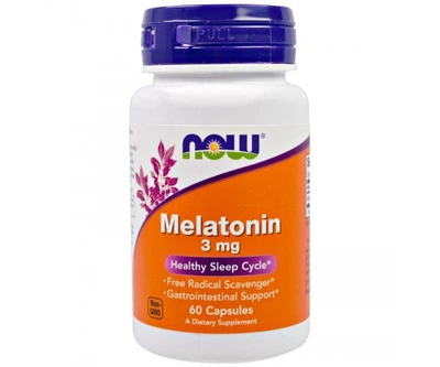 Вітаміни Now Foods Melatonin 3 mg 60 капсул(219801)