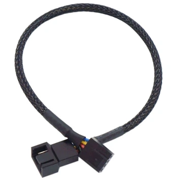 Удлинитель кабеля питания кулера 4 pin fan hub cooler 40 см 608859128