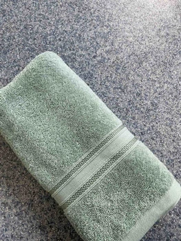 Рушник махровий Leliv "Однотон" 70*140 см полинь