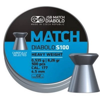 Кульки JSB Match Diablo S 100 500 шт. (000025-500)