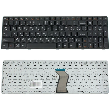 Клавіатура для ноутбука LENOVO (G570, G575, G770, G780, Z560, Z565) rus, black, black frame High Copy (1977483)