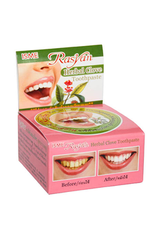 Травяная паста Райсан с гвоздикой Rasyan Herbal Clove Toothpaste 25 гр