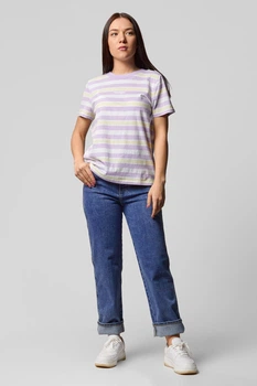 Футболка Wrangler HIGH RIB REGULAR TEE Regular Fit (W7N9GHP26) Сиреневый XS-00