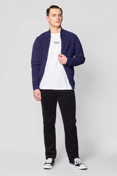 Брюки вельветовые Wrangler Greensboro Regular Fit (W15QA2100) Черный 31-32
