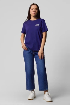 Футболка Lee Mini Logo Tee Relaxed Fit (L44KEPLH) Голубой L-00
