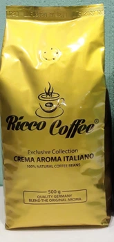 Зерновой кофе Ricco Coffee Crema Aroma Italiano 500 гр