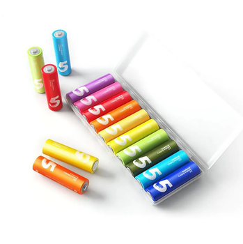 Батарейки Xiaomi ZMI Rainbow Zi5 Alkaline 1.5V-S2 / LR6 АА ,10 шт