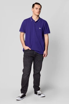 Поло Lee Pique Polo Regular Fit (L61ARLLH) Голубой S-00