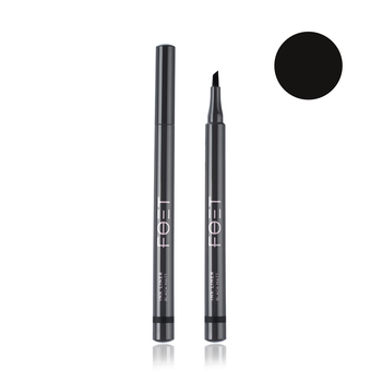 Фломастер-подводка для глаз GreenWay Foet Ink liner «Черный матовый» 1,2 мл (02640)