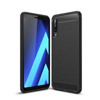 Противоударный чехол Fashion Case Urban для Samsung Galaxy A7 2018 (A750) Черный