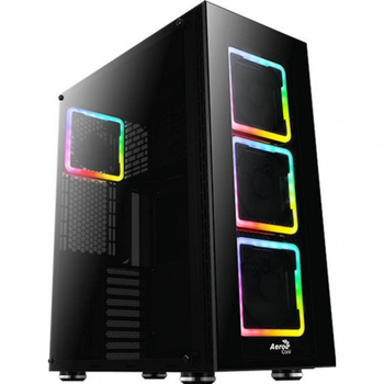 Корпус AEROCOOL PGS Tor Pro RGB TG Black без БП (Tor Pro RGB TG)