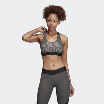 Женский топ Don't Rest Alphaskin ADIDAS DX7574 серый M