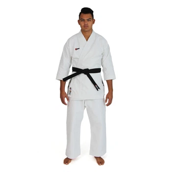 Кимоно для каратэ "GOLD KATA GI" 14 OZ с лицензией WKF SMAI белое размер 000 (110)