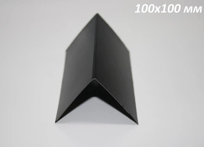 Ценник меловой Mobius 100х100 мм V-образный черный грифельный горизонтальный (10 шт)
