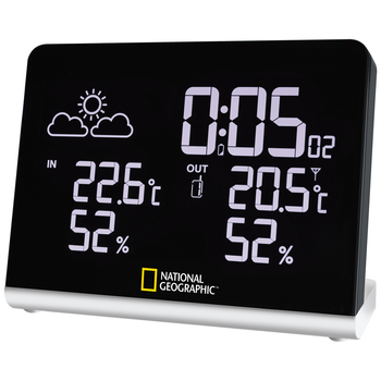 Метеостанция National Geographic Multi Colour Wireless Black (9070500)