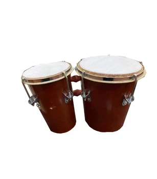 Барабан ShamanShop двойной Бонго (29х14х17см.) К2737