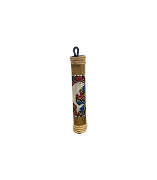 Музыкальный инструмент ShamanShop Звуки дождя Rainstick "Дельфин" расписной (20х5х5 см) 29692/1