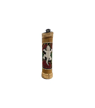 Музыкальный инструмент ShamanShop Звуки дождя Rainstick "Игуана" расписной (20х5х5 см) 29692/2