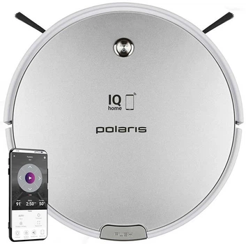 Робот-пылесос Polaris PVCR 0833 WI-FI IQ Home Silver