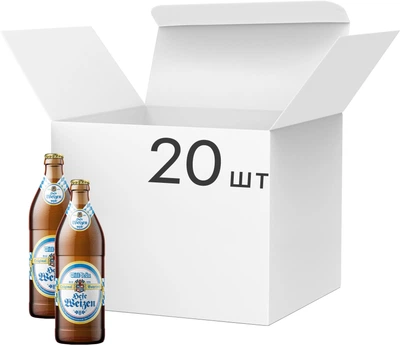 Will Brau Hefeweizen пшеничне світле нефільтроване 0,5 л × 20