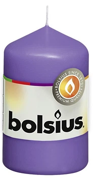 Свеча цилиндр ультрафиолетовая bolsius 8 см (50/80-042Б)