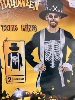 Костюм Скелет Гробниць на Хелловін розмір М, Halloween V-Toy