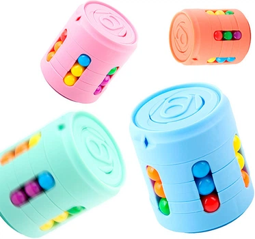 Головоломка-антистрес Cans Spinner Cube для дітей та дорослих інтелектуальна гра банку-спінер для розвитку дрібної моторики та логіки