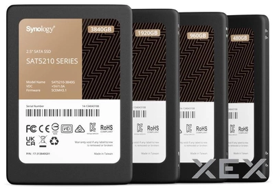 SSD SYNOLOGY SAT5210 960GB 2.5" SATA (SAT5210-480G)