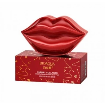 Гідрогелеві патчі для губ BIOAQUA CHERRY COLLAGEN з вишневим екстрактом 20шт (YX01726)