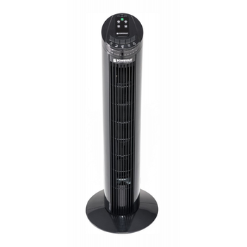 Вентилятор колонний Powermat Black Tower-75 з таймером і пультом