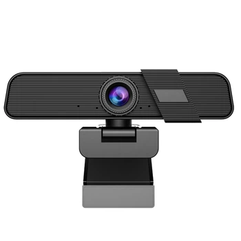 Веб-камера 2K FullHD 1440P (2560х1440) микрофон с шумоподавлением и шторка на объектив для ПК и ноутбука SWT C21