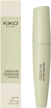 Тушь для ресниц Kiko Milano Green Me Volume 101 Pure Black Максимальный объем 11 мл (8025272646741)