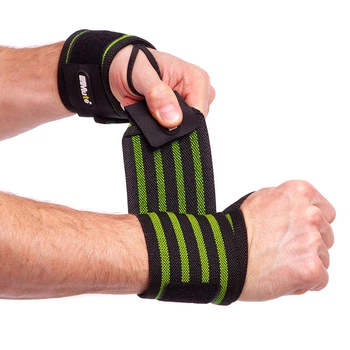 Бинты кистевые для жима и тяги Mute Fit 311 Black-Green