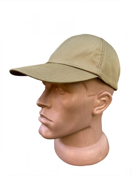 Кепка бейсболка койот, кепка всу полевая, кепки мужские военные головные уборы, бейсболка армейская