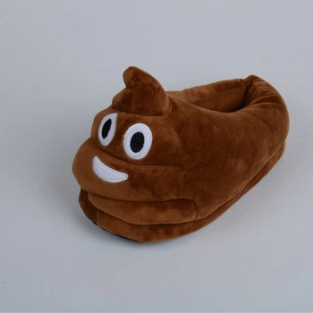 Плюшеві тапочки емоджі какашка Кігурумі Kigurumi Розмір 35-38