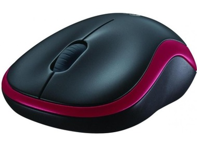 Мышь LOGITECH Wireless Mouse M185 RED,EER2 (910-002240)