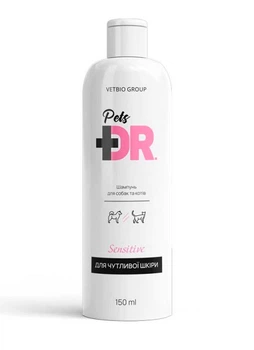 Шампунь-кондиционер Vetbio Group Dr. Pets Доктор Петс для кошек и собак с чувствительной кожей 150 мл