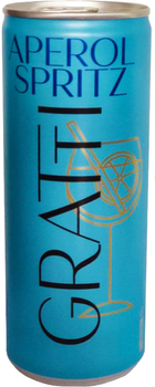 Слабоалкогольный газированный напиток Gratti Appi Spritz 4.5% 0.25 л (5902854104116_1)