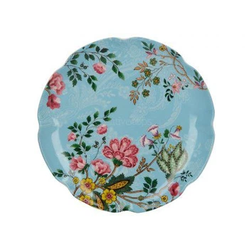 Тарілка для канапе Katie Alice Eastern Flora синя 17см (KA5227124)