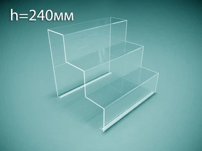 Горка на 3 ступени, H=240мм, L=250мм Ташута (32-17031-03)