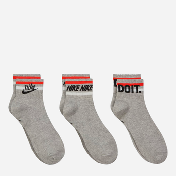 Набір шкарпеток Nike U Nk Nsw Everyday Essential An DA2612-050 34-38 3 пари Сірий (194958590932)