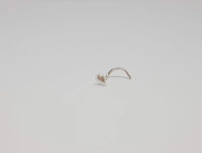 Серебряная серьга-пирсинг в нос. 1022С