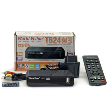 ТВ-ресивер World Vision T624M3