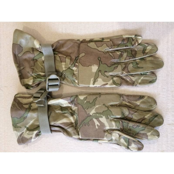 Військові тактичні рукавиці шкіряні камуфляж 9 Великобританія