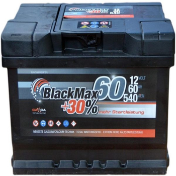 Аккумулятор автомобильный BlackMax 62A (B5004)