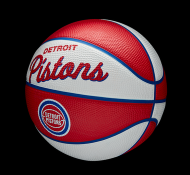 Баскетбольный Мини-Мяч Wilson NBA Team Retro MINI(WTB3200XBDET) 3