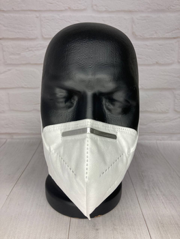 Багаторазова маска респіратор для обличчя Q-Med KN95, біла
