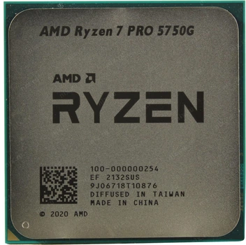 Процессор AMD Ryzen 7 5750G PRO (100-000000254) (Socket AM4, 16T, 3800 МГц), б/в