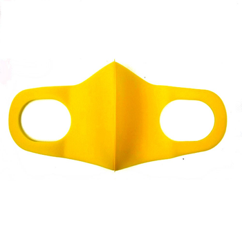 Маска защитная угольная многоразовая желтая 1 шт (0081095)